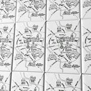 Athens Map Magnets