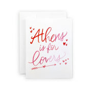 Athens is for Lovers Greeting Card