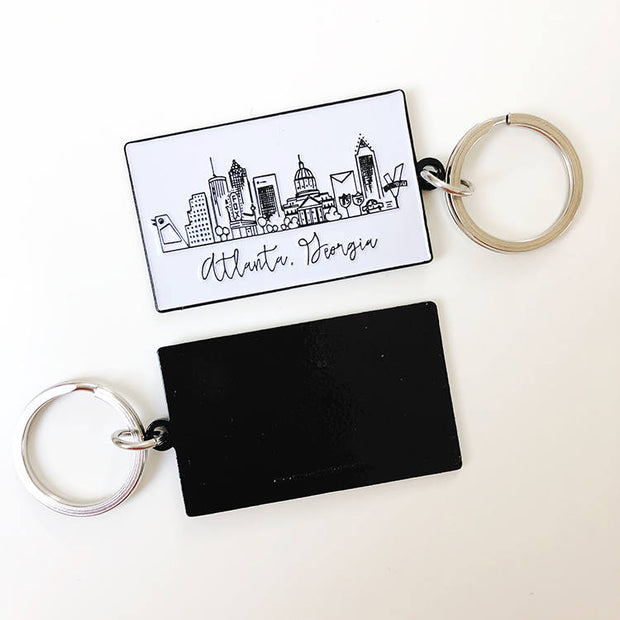 Atlanta Skyline Keychain