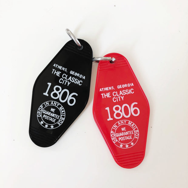 Athens Motel Keychain