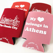 My Heart Belongs in Athens Can Holder