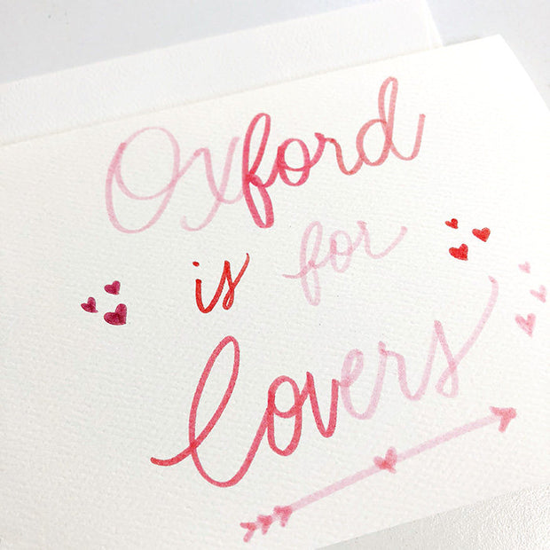 Oxford is for Lovers Greeting Card