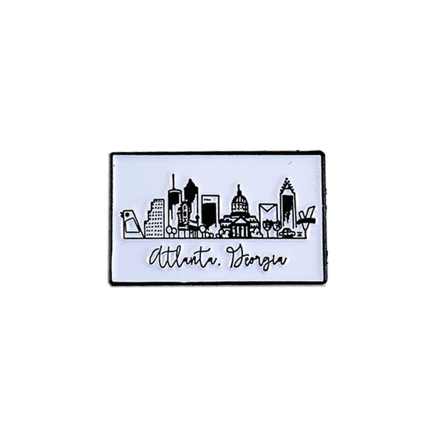 Atlanta Skyline Enamel Pin