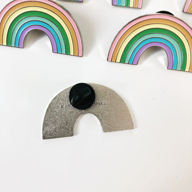 Pastel Rainbow Enamel Pin