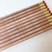 Southern as a Georgia Peach Pencils