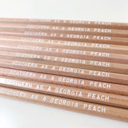 Southern as a Georgia Peach Pencils