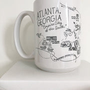 Atlanta Map Mug