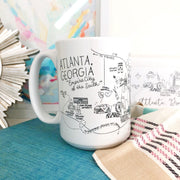 Atlanta Map Mug