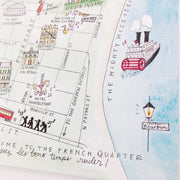 New Orleans Map Greeting Card