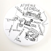 Athens Red and Black Magnets