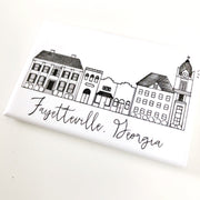Fayetteville, GA Skyline Magnets