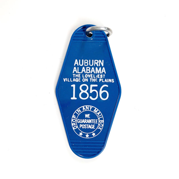 Auburn, Alabama Motel Keychain