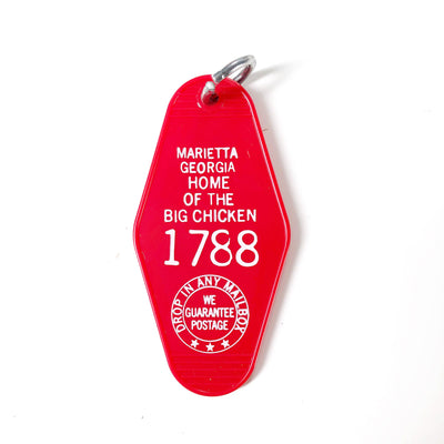 Marietta, Georgia Motel Keychain