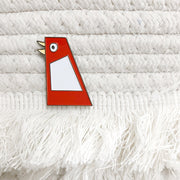 Marietta, Georgia Big Chicken Enamel Pin