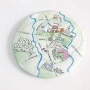 Athens, Georgia Map Magnets