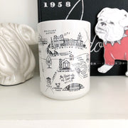 Athens Map Mug