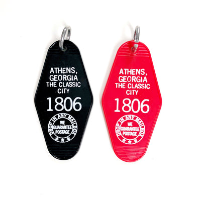 Athens Motel Keychain