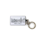 Athens Skyline Keychain