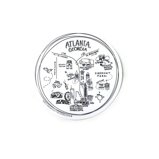Atlanta, Georgia Sticker