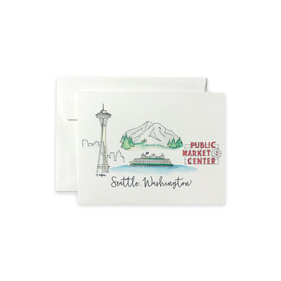 Seattle, Washington Greeting Card