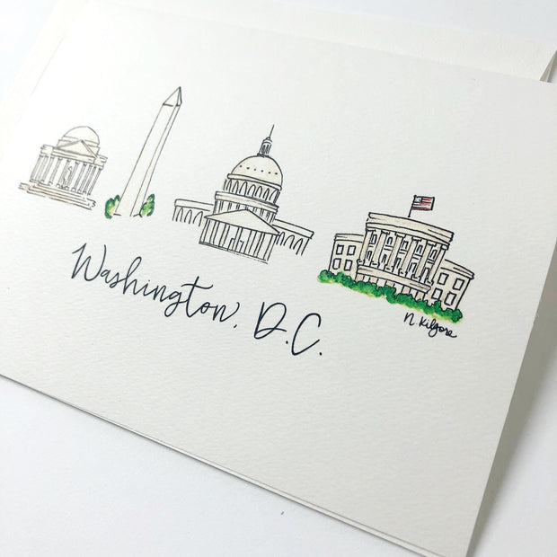 Washington, D.C. Greeting Card