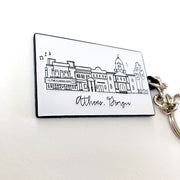 Athens Skyline Keychain