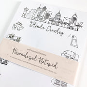 Atlanta, Georgia Landmarks Personalized Notepad