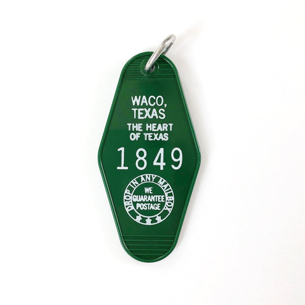 Waco Motel Keychain