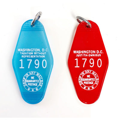 Washington, D.C. Motel Keychain