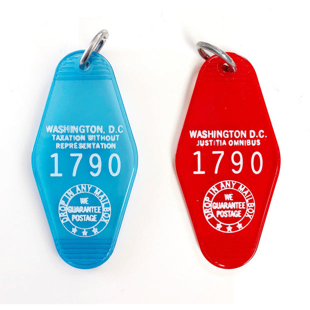 Washington, D.C. Motel Keychain