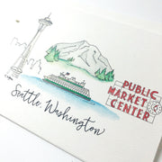 Seattle, Washington Greeting Card