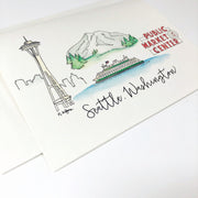 Seattle, Washington Greeting Card