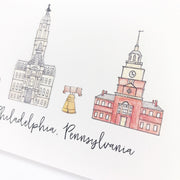 Philadelphia, Pennsylvania Greeting Card