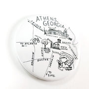 Athens Red and Black Magnets