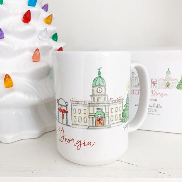 Athens Holiday Mug