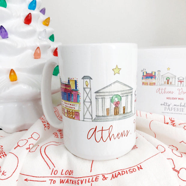 Athens Holiday Mug