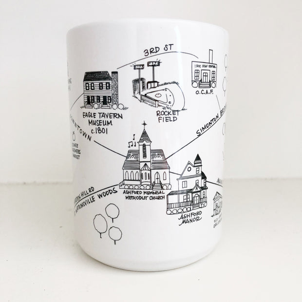 Watkinsville Map Mug