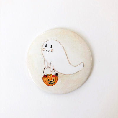 Halloween Trick or Treat Ghost Magnets