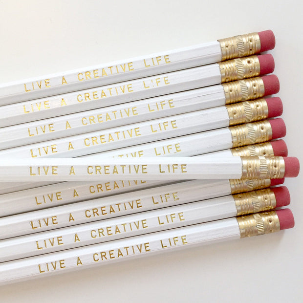 Live a Creative Life Pencils
