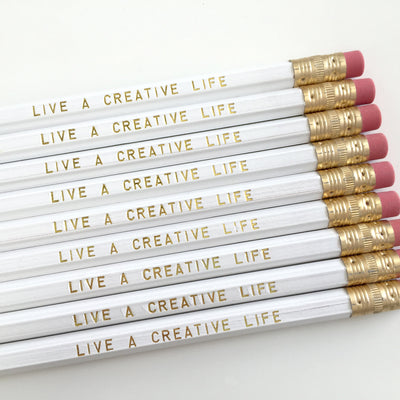 Live a Creative Life Pencils