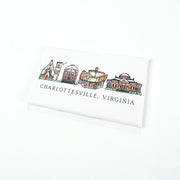 Charlottesville Skyline Magnets