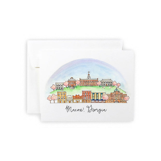 Macon Greeting Card