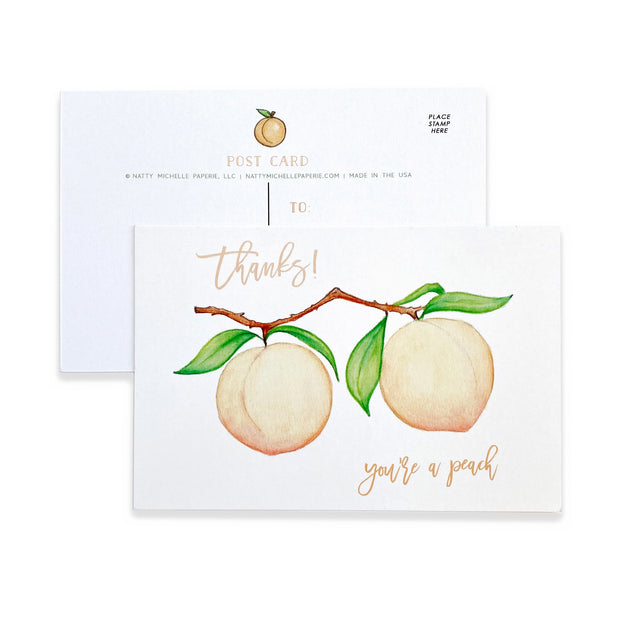 You're a Peach Postcards