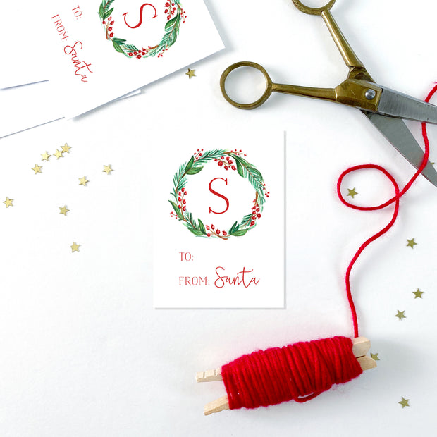 Santa Gift Tags