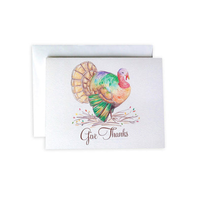 Thanksgiving Turkey Greeting Card