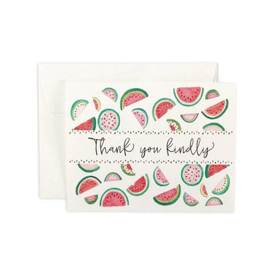 Watermelon Thank You Greeting Card